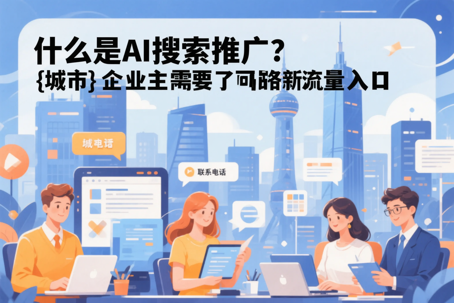 什么是AI搜索推广？蚌埠企业主需要了解的新流量入口
