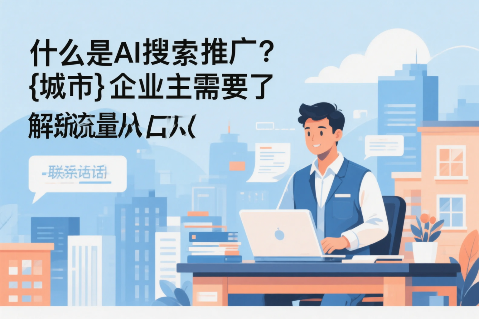 什么是AI搜索推广？蚌埠企业主需要了解的新流量入口