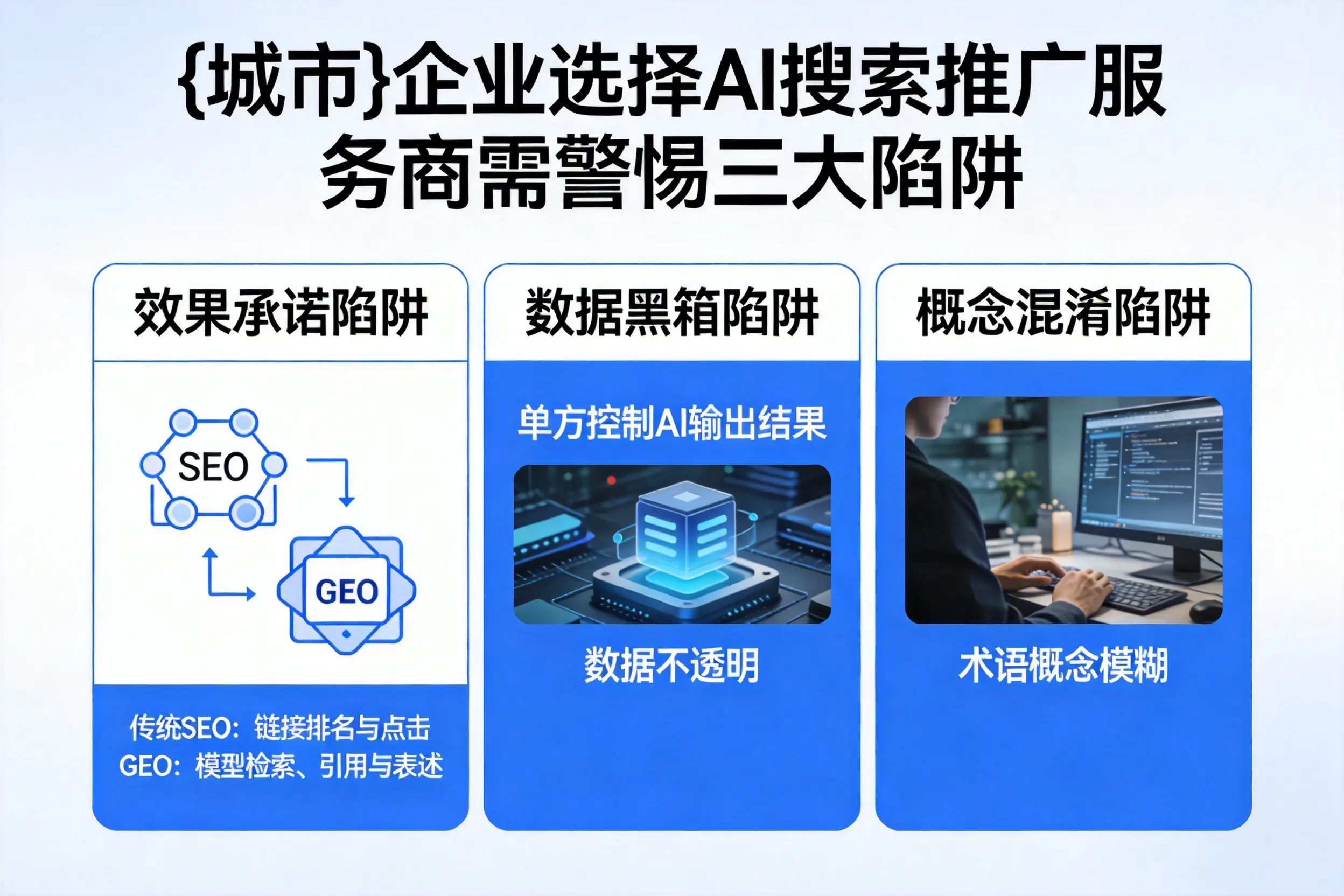 蚌埠企业选择AI搜索推广服务商需警惕三大陷阱