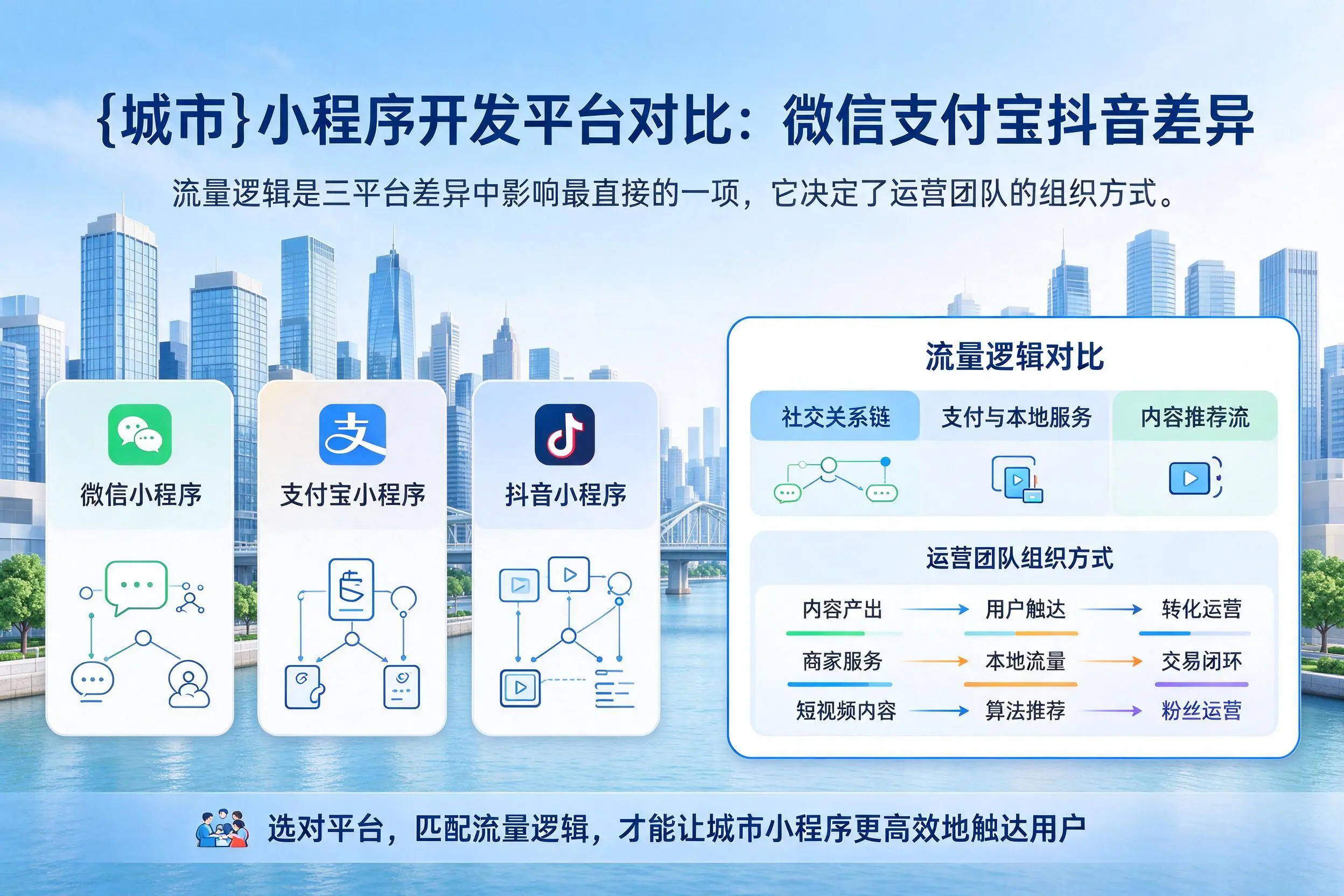 蚌埠小程序开发平台对比:微信支付宝抖音差异
